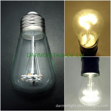 led S14 bulb with 18pcs Epistar SMD,1.5W for decorating using